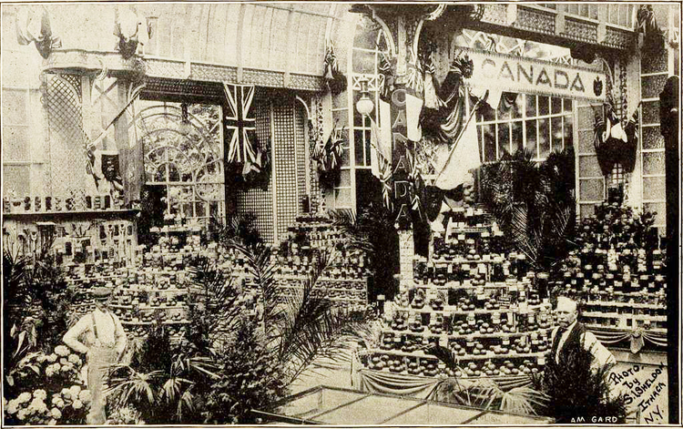 Landwirtschaftsschau, um 1900