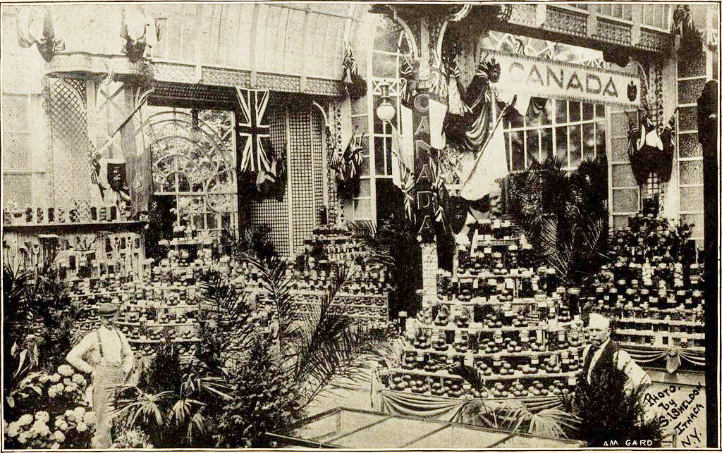 Landwirtschaftsschau, um 1900